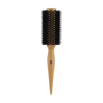 Podrobnoe foto щітка-браш для волосся zauber дерев'яна, 30 мм (06-062)