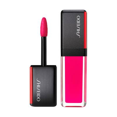 Podrobnoe foto блиск-лак для губ shiseido lacquer ink lip shine 302 фуксія, 6 мл