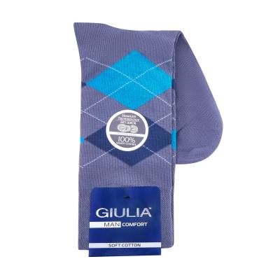 Podrobnoe foto шкарпетки чоловічі giulia man comfort ms3c/si-002, fumo, розмір 45-46