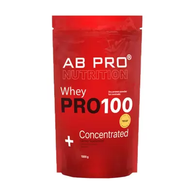 Podrobnoe foto дієтична добавка протеїн в порошку ab pro whey pro 100 concentrated банан, 1 кг