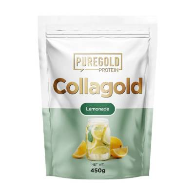 Podrobnoe foto дієтична добавка колаген в порошку pure gold protein collagold lemonade, 450 г