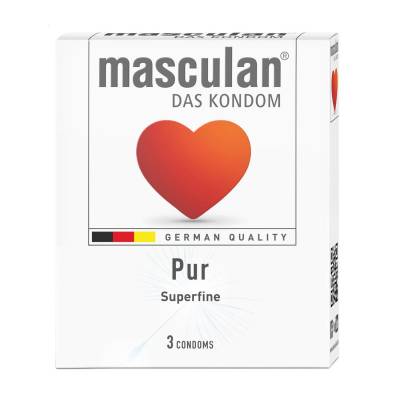 Podrobnoe foto презервативи masculan pur, 3 шт