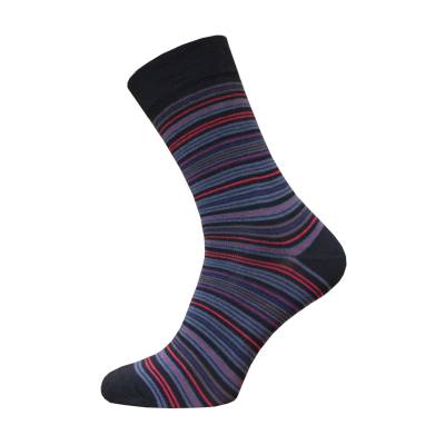 Podrobnoe foto шкарпетки чоловічі брестские classic 2122 022 класичні, чорний-темно-вишневий, розмір 25