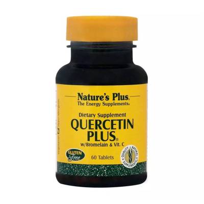 Podrobnoe foto харчова добавка антиоксидант в таблетках naturesplus quercetin plus кверцетин плюс та вітамін c, 60 шт