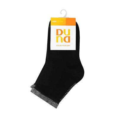 Podrobnoe foto дитячі шкарпетки duna 4274 чорні, розмір 22-24