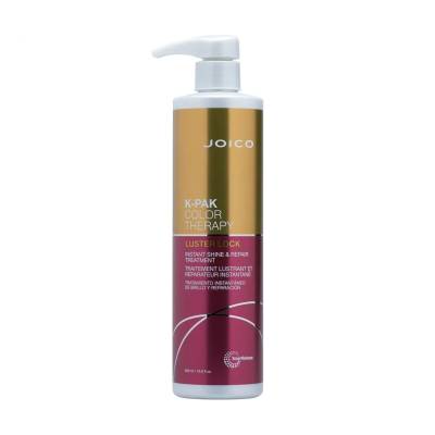 Podrobnoe foto відновлювальний засіб для блиску волосся joico k-pak color therapy luster lock instant shine & repair treatment, 500 мл