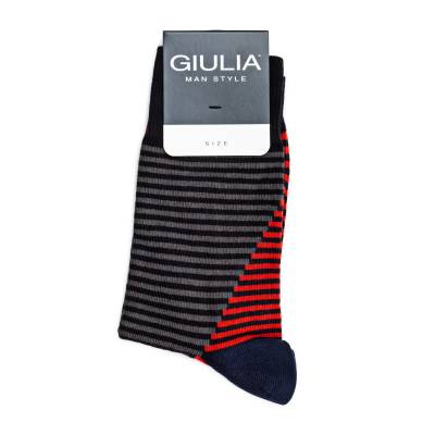 Podrobnoe foto шкарпетки чоловічі giulia msl-008 calzino red р.43-44