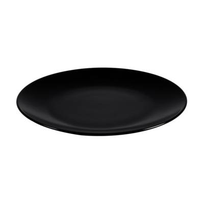 Podrobnoe foto тарілка обідня ipec monaco чорна, 26 см (6342223)
