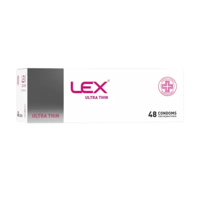 Podrobnoe foto презервативи lex ultra thin, 48 шт