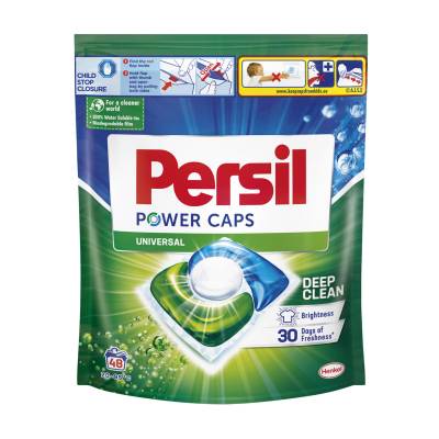 Podrobnoe foto капсули для прання persil power caps universal deep clean, 48 циклів прання, 48 шт (дойпак)