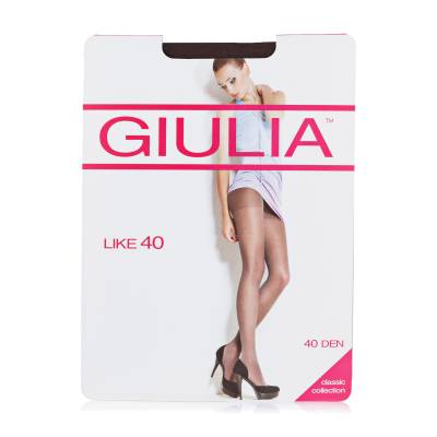Podrobnoe foto колготки жіночі giulia like класичні, з шортиками, 40 den, cappuccino, розмір 4