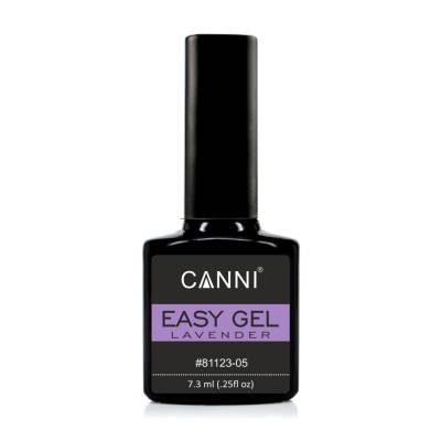 Podrobnoe foto гель для нарощування та зміцнення нігтів canni easy gel 05 lavender, 7.3 мл