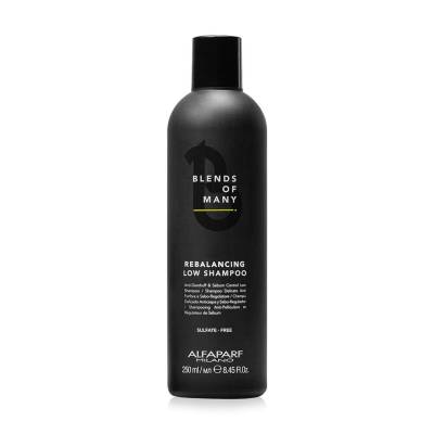 Podrobnoe foto чоловічий делікатний енергетичний шампунь alfaparf milano blends of many energizing low shampoo, 250 мл