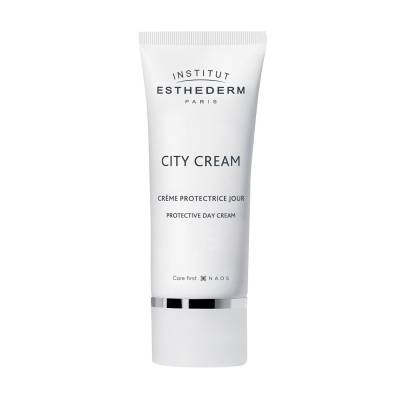 Podrobnoe foto денний захисний крем для обличчя institut esthederm city cream protective day cream, 30 мл