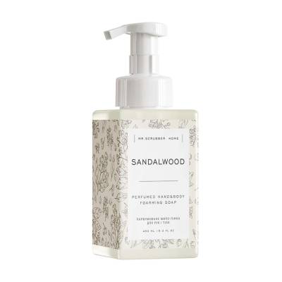 Podrobnoe foto парфумоване мило-пінка для рук і тіла mr.scrubber sandalwood perfumed hand&body foarming soap, 450 мл