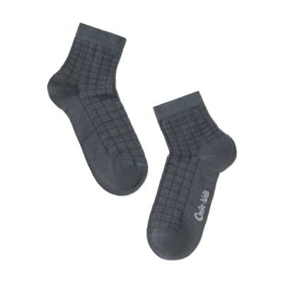 Podrobnoe foto дитячі шкарпетки conte kids class 13c-9cп-155, темно-сірий, розмір 20