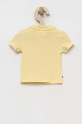 Podrobnoe foto футболка для немовлят tommy hilfiger колір жовтий з принтом