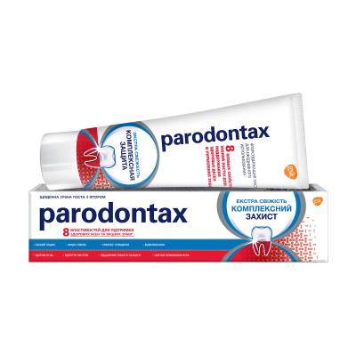 Podrobnoe foto зубна паста parodontax комлексний захист екстра свіжість, 50 мл