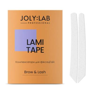 Podrobnoe foto компенсатори для фіксації вій joly:lab brow & lash lami tape, 1 пара