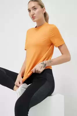 Podrobnoe foto тренувальна футболка reebok workout ready колір помаранчевий