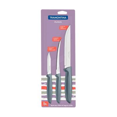 Podrobnoe foto набір ножів tramontina plenus для м'яса, томатів та овочів, 3 шт (23498/613)