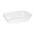 foto хлібний кошик irak plastik під ротанг, білий, 20*29.5*7 см (5436)