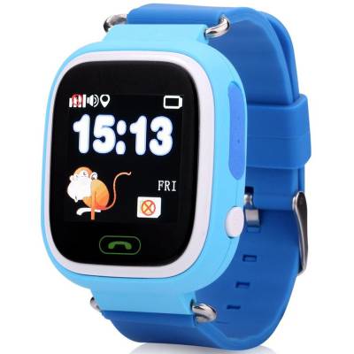 Podrobnoe foto смарт-годинник smart baby watch q90 (блакитний)