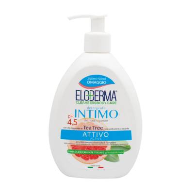 Podrobnoe foto крем-мило для інтимної гігієни eloderma intimate cleanser active, 300 мл