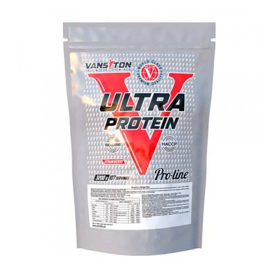 Podrobnoe foto дієтична добавка протеїн vansiton ultra protein полуниця, 3.2 кг