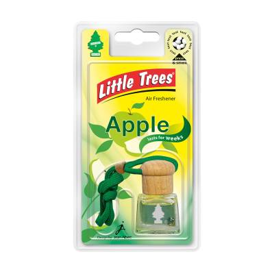 Podrobnoe foto ароматизатор для автомобіля little trees bottle яблуко, 30 г