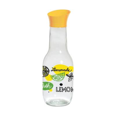 Podrobnoe foto склянна пляшка для води herevin lemonade, 1 л (111652-002)