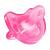 foto пустушка силіконова chicco physio soft 0-6 міс рожева, 1 шт (02711.11)