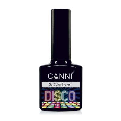 Podrobnoe foto світловідбивний гель-лак для нігтів canni disco 3d flash 551 бежево-рожевий золотий, 7.3 мл