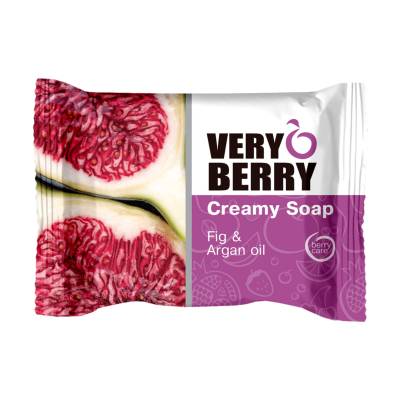 Podrobnoe foto тверде крем-мило very berry creamy soap fig & argan oil, 100 г