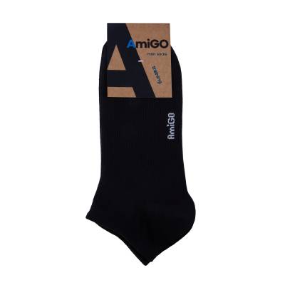 Podrobnoe foto шкарпетки чоловічі amigo f05 спортивні, чорні, розмір 27