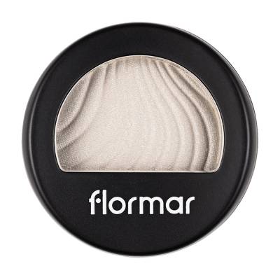 Podrobnoe foto тіні для повік flormar mono eyeshadow 001 pearly white, 4 г