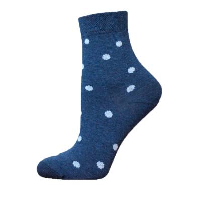 Podrobnoe foto шкарпетки жіночі бчк classic  14с1100 (середньої довжини) т.синій меланж р.23