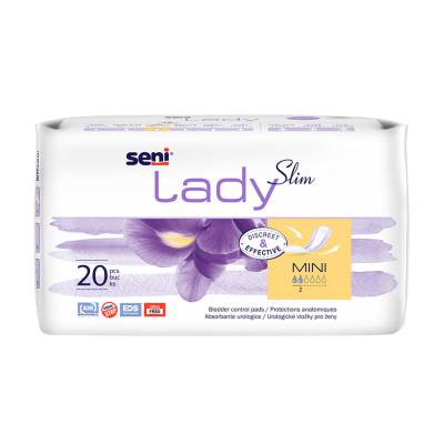 Podrobnoe foto урологічні прокладки seni lady slim mini жіночі, 20 шт