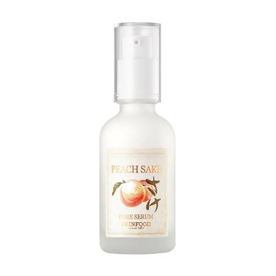 Podrobnoe foto себорегулювальна сироватка для обличчя skinfood peach sake pore serum для звуження пор, 45 мл