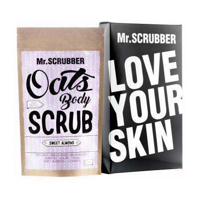 Podrobnoe foto скраб для тіла mr.scrubber oats body scrub з вівсяними пластівцями для чутливої шкіри, 200 г