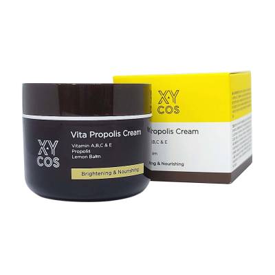 Podrobnoe foto зміцнювальний крем для обличчя xycos vita propolis cream з прополісом, 50 мл