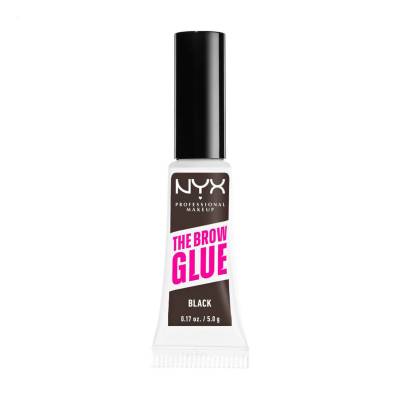 Podrobnoe foto стайлер для брів nyx professional makeup brow glue 04 dark brown, 5 г