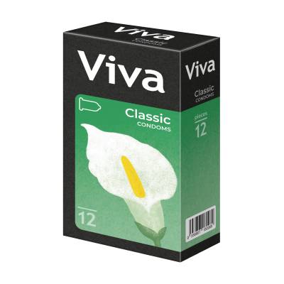 Podrobnoe foto презервативи латексні viva класичні, 12 шт