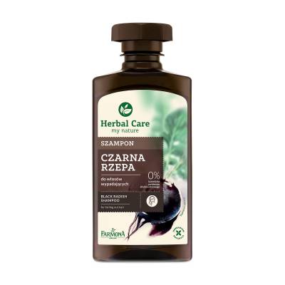Podrobnoe foto шампунь farmona herbal care black radish shampoo чорна редька, проти випадіння волосся, 330 мл