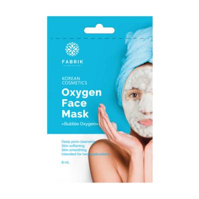 Podrobnoe foto маска для обличчя fabrik cosmetology bubble oxygen face mask киснева бульбашкова, 9 г