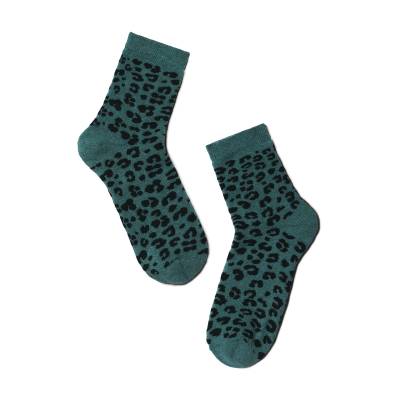 Podrobnoe foto шкарпетки жіночі conte elegant comfort 17с-64сп-118 махрові, темно-бірюзові, розмір 23
