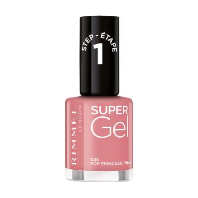 Podrobnoe foto гель-лак для нігтів rimmel super gel nail polish 035 pop princess pink, 12 мл