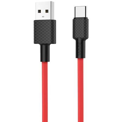 Podrobnoe foto дата кабель hoco x29 superior style type-c cable 2a (1m) (red)