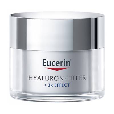 Podrobnoe foto денний крем для обличчя eucerin hyaluron-filler+3x effect spf15 проти старіння, для сухої шкіри, 50 мл