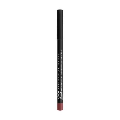 Podrobnoe foto матовий олівець для губ nyx professional makeup suede matte lip liner 40 shanghai, 1 г
